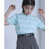 5分袖ロゴニット【miette ミエット】 | titivate | 詳細画像10 