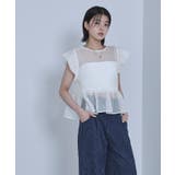 バルーンスリーブリボンシアーブラウス【miette ミエット】 | titivate | 詳細画像16