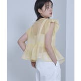 バルーンスリーブリボンシアーブラウス【miette ミエット】 | titivate | 詳細画像21