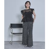 バルーンスリーブリボンシアーブラウス【miette ミエット】 | titivate | 詳細画像23