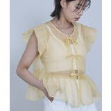 バルーンスリーブリボンシアーブラウス【miette ミエット】 | titivate | 詳細画像5