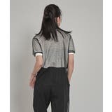 チュールレイヤードメッシュトップス【miette ミエット】 | titivate | 詳細画像18