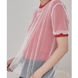 チュールレイヤードメッシュトップス【miette ミエット】 | titivate | 詳細画像3