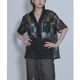 オープンカラーレースシャツ【miette ミエット】 | titivate | 詳細画像11 