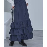 サイドラインナイロンティアードスカート【miette ミエット】 | titivate | 詳細画像8