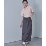 アシンメトリーカラーポロシャツ【miette ミエット】 | titivate | 詳細画像30