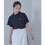 アシンメトリーカラーポロシャツ【miette ミエット】 | titivate | 詳細画像2