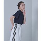 アシンメトリーカラーポロシャツ【miette ミエット】 | titivate | 詳細画像4