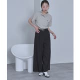 アシンメトリーカラーポロシャツ【miette ミエット】 | titivate | 詳細画像13