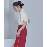 アシンメトリーカラーポロシャツ【miette ミエット】 | titivate | 詳細画像15