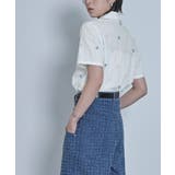 アソート刺繍半袖シャツ【miette ミエット】 | titivate | 詳細画像4 