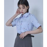 アソート刺繍半袖シャツ【miette ミエット】 | titivate | 詳細画像5 