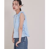 シャーリングリボンノースリーブトップス【miette ミエット】 | titivate | 詳細画像26