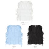 シャーリングリボンノースリーブトップス【miette ミエット】 | titivate | 詳細画像11