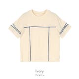 配色ステッチスリットスリーブTシャツ【miette ミエット】 | titivate | 詳細画像4 