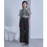 アソートプリント半袖シアーシャツ【miette ミエット】 | titivate | 詳細画像14 