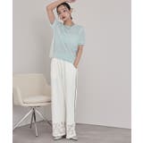 レース切替トラックパンツ【miette ミエット】 | titivate | 詳細画像14 