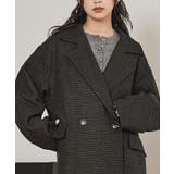 チェックロングチェスターコート【miette ミエット】 | titivate | 詳細画像6 