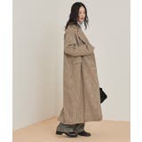 チェックロングチェスターコート【miette ミエット】 | titivate | 詳細画像13 