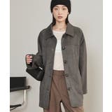 フェイクスエードステンカラージャケット【miette ミエット】 | titivate | 詳細画像12 