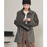 フェイクスエードステンカラージャケット【miette ミエット】 | titivate | 詳細画像3 