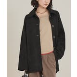 フェイクスエードステンカラージャケット【miette ミエット】 | titivate | 詳細画像9 