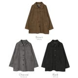 フェイクスエードステンカラージャケット【miette ミエット】 | titivate | 詳細画像11 