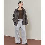 ムラ染めフェイクレザーブルゾン【miette ミエット】 | titivate | 詳細画像5 