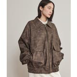 ムラ染めフェイクレザーブルゾン【miette ミエット】 | titivate | 詳細画像14 