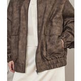 ムラ染めフェイクレザーブルゾン【miette ミエット】 | titivate | 詳細画像17 