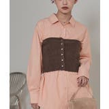 ニットベアビスチェセットシャツ【miette ミエット】 | titivate | 詳細画像2 