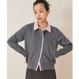 シャツレイヤード風カーディガン【miette ミエット】 | titivate | 詳細画像23 