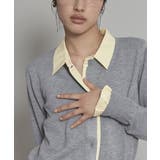 シャツレイヤード風カーディガン【miette ミエット】 | titivate | 詳細画像13 