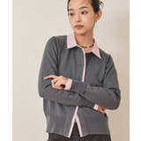 シャツレイヤード風カーディガン【miette ミエット】 | titivate | 詳細画像16 