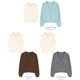 襟付きトップスセットニットカーディガン【miette ミエット】 | titivate | 詳細画像11