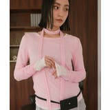 タイ付きシャーリングシアートップス【miette ミエット】 | titivate | 詳細画像34 