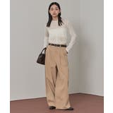 前後2wayギャザードレープシアートップス【miette ミエット】 | titivate | 詳細画像15 