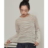 シアーベロアシャーリングトップス【miette ミエット】 | titivate | 詳細画像3 