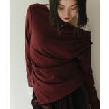 アシンメトリーオフショルダートップス【miette ミエット】 | titivate | 詳細画像3 