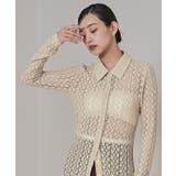 カットレースコンパクトシャツ【miette ミエット】 | titivate | 詳細画像4 