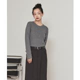 ビジュークルーネックニット【miette ミエット】 | titivate | 詳細画像19