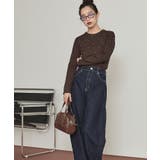 ビジュークルーネックニット【miette ミエット】 | titivate | 詳細画像3