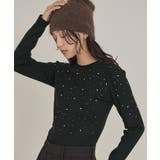 ビジュークルーネックニット【miette ミエット】 | titivate | 詳細画像8