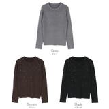 ビジュークルーネックニット【miette ミエット】 | titivate | 詳細画像11