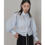 ランタンスリーブシアーシャツ【miette ミエット】 | titivate | 詳細画像12 