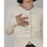 フロントギャザーボタンニット【miette ミエット】 | titivate | 詳細画像12 