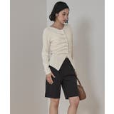 フロントギャザーボタンニット【miette ミエット】 | titivate | 詳細画像13 