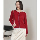 配色ステッチケーブルニットカーディガン【miette ミエット】 | titivate | 詳細画像20 