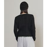 配色ステッチケーブルニットカーディガン【miette ミエット】 | titivate | 詳細画像10 