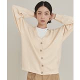 変形ボタンVネックカーディガン【miette ミエット】 | titivate | 詳細画像6